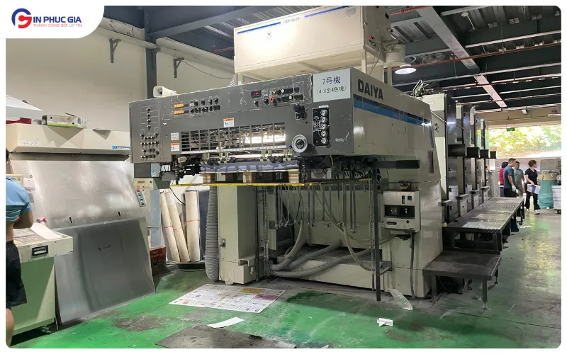 Quy Trình Sản Xuất & Tiêu Chuẩn Tại Xưởng In Offset Hà Nội - Phúc Gia