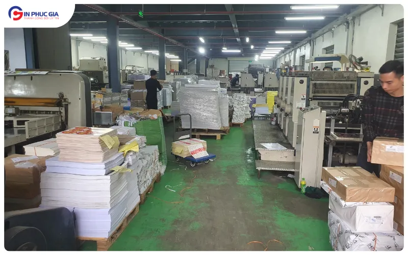 Hệ sinh thái ấn phẩm doanh nghiệp tại Công Ty In Ấn Phúc Gia